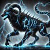 DALL·E 2025-02-28 20.37.36 - A hellhound infused with lightning instead of fire. The creature ...jpg